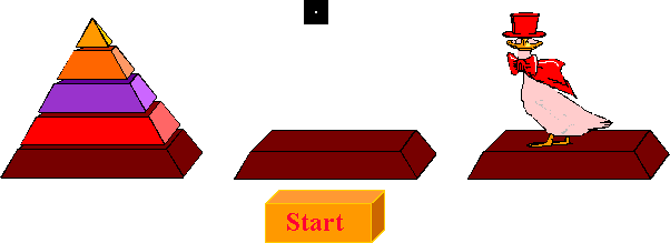 Tower of Hanoi layout